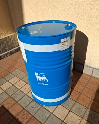 Fusto olio lt 200 azzurro 