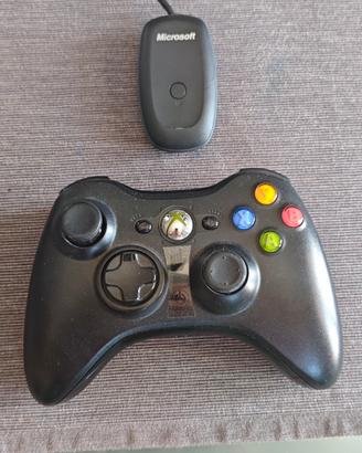 Controller XBOX 360+ ricevitore Microsoft Usb