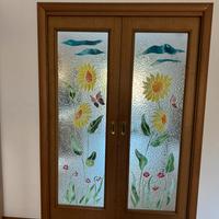 Doppia vetrata colorata