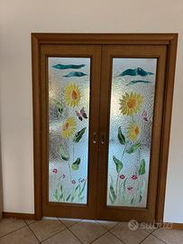 Doppia vetrata colorata