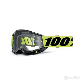 TRIMBOLIMOTO MASCHERA 100% ACCURI 2 OTG NEON YELLO