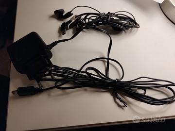 Caricatore + Auricolare mini usb