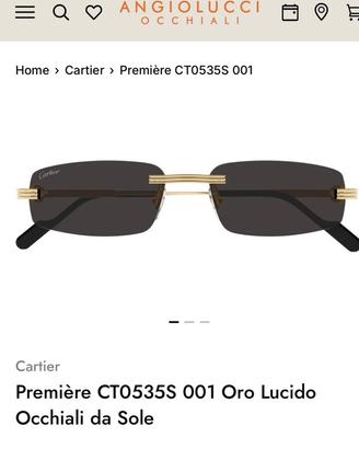 Occhiali da sole Cartier originali