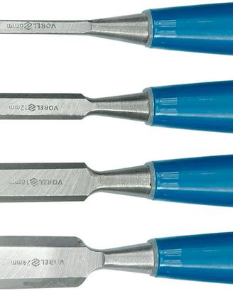 SERIE 4 SCALPELLI per LEGNO