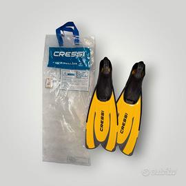 pinne snorkeling NUOVE mai usate