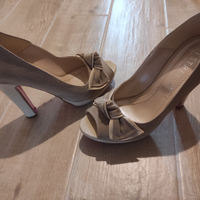 Scarpa décolleté beige