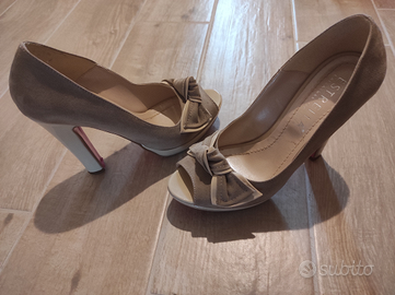 Scarpa décolleté beige