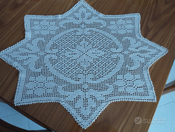 Centro tavola ottagonale uncinetto