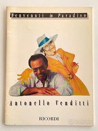 Spartito Venditti BENVENUTI IN PARADISO 1991