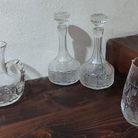 Set Completo 7 Pezzi - Stupende Caraffe e Ampolle