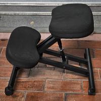 Sedia ergonomica regolabile con rotelle