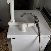 miscelatore da cucina Dolomite con sifone 