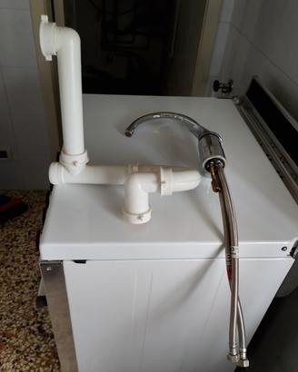 miscelatore da cucina Dolomite con sifone 