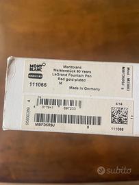 Penna Montblanc stilografica