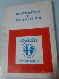 ALFA ROMEO ALFETTA 1800 ORIGINALE