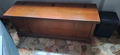 Cassapanca antica il legno