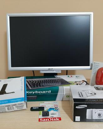 Pc intel core asus 500 gb logitech samsung