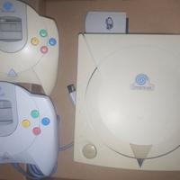 Console Sega Dreamcast PAL + 2 Joypad + Memory