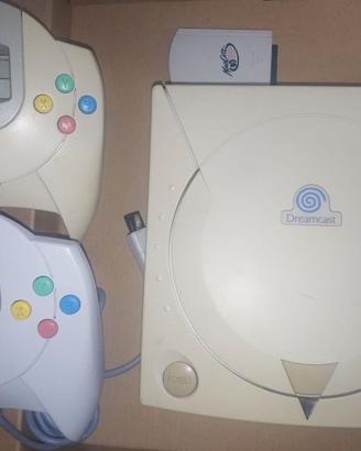 Console Sega Dreamcast PAL + 2 Joypad + Memory