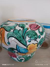 vaso di ceramica Deruta 