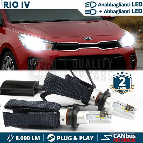 Kit LED H4 per Fari KIA RIO 4 CANbus 6500K 8000LUM