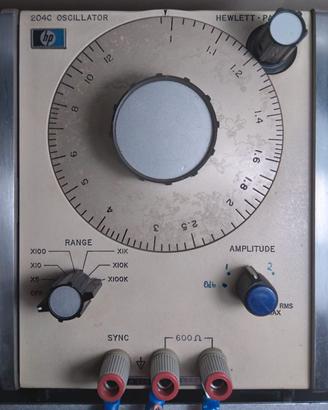 Oscillatore HP 204C