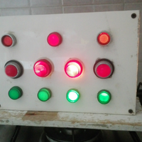 Insegna luminosa quadro elettrico vintage
