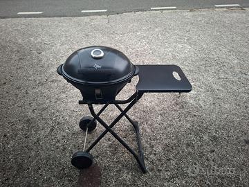Barbecue elettrico Suntec con carrello pieghevole