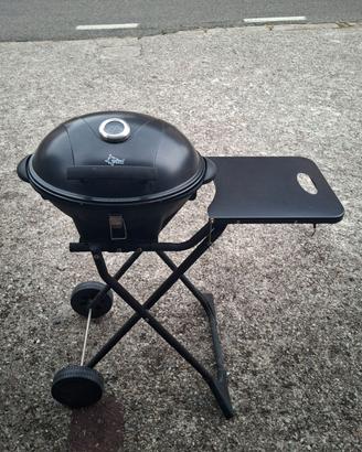 Barbecue elettrico Suntec con carrello pieghevole