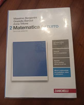 Libro '2 Matematica azzurro-seconda edizione'