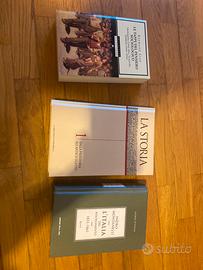 3 libri storici nuovi di zecca