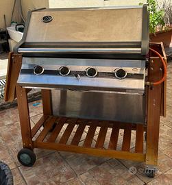 Barbecue gas