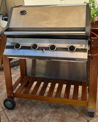 Barbecue gas