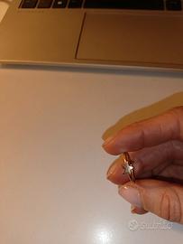 Anello dodo stella marina oro rosa misura 50