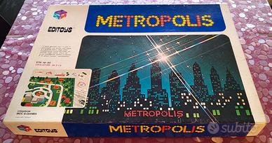 METROPOLIS Editoys gioco anni '70 COMPLETO