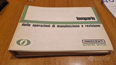 catalogo tempario manutenzione INNOCENTI 