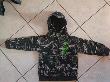 Felpa Jurassic Park 3/4 anni