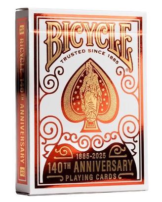 Mazzo di Carte da Gioco Bicycle 140th Anniversary
