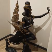 Statua da arredo in bronzo