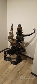 Statua da arredo in bronzo