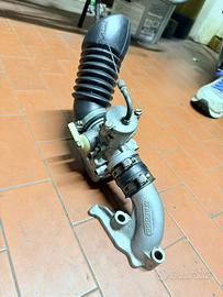 marmitta e carburatore px 125