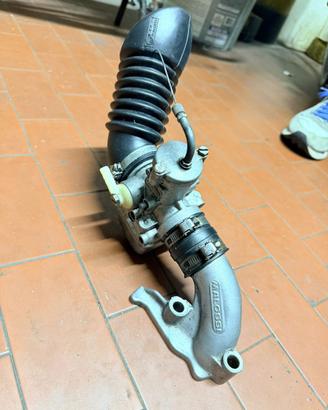 marmitta e carburatore px 125