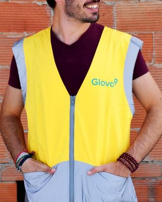 GILET Glovo M bike EDIZIONE LIMITATA Nuovo
