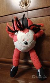 Mascotte football rossonera e Spilla A.C. Milan