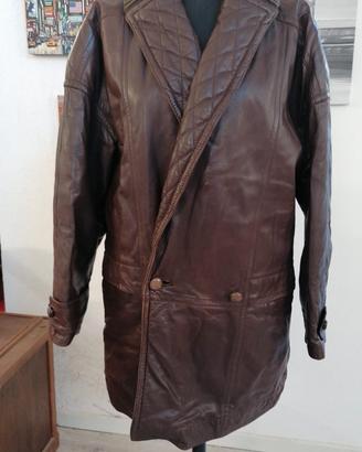 Giaccone da uomo vera pelle di Valentino anni 80