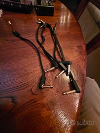 5 Cavi piatti 25 cm professional Jack Oro Rame OFC