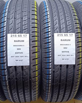 4 GOMME 215 65 17 BARUM 2024 RIF4792