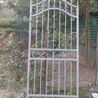 cancello un anta ferro zincato 