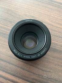 Oviettivi canon ef 50 mm 1:1.8 stm