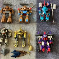 Collezione completa Robot FEUDALS anni '80 Giochi